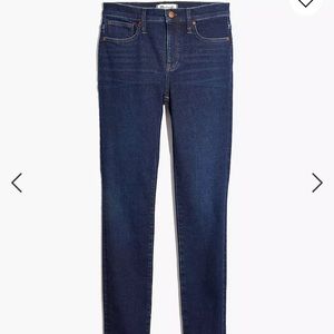 Madewell: 9" mid-rise skinny jeans in orland wash: tencel™ denim edition
